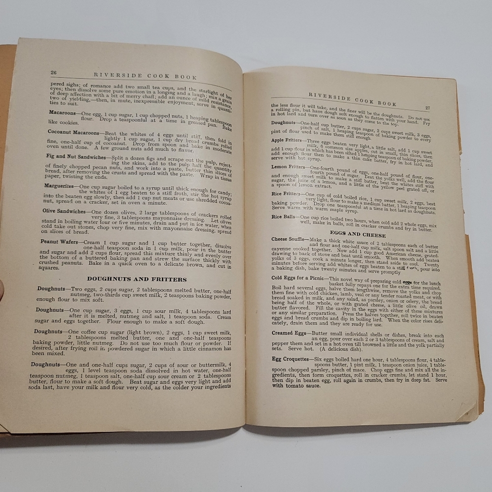 Antique RIVERSIDE Cook Book Rock Island Stove Company Illinois CookBook - Picture 5 of 5